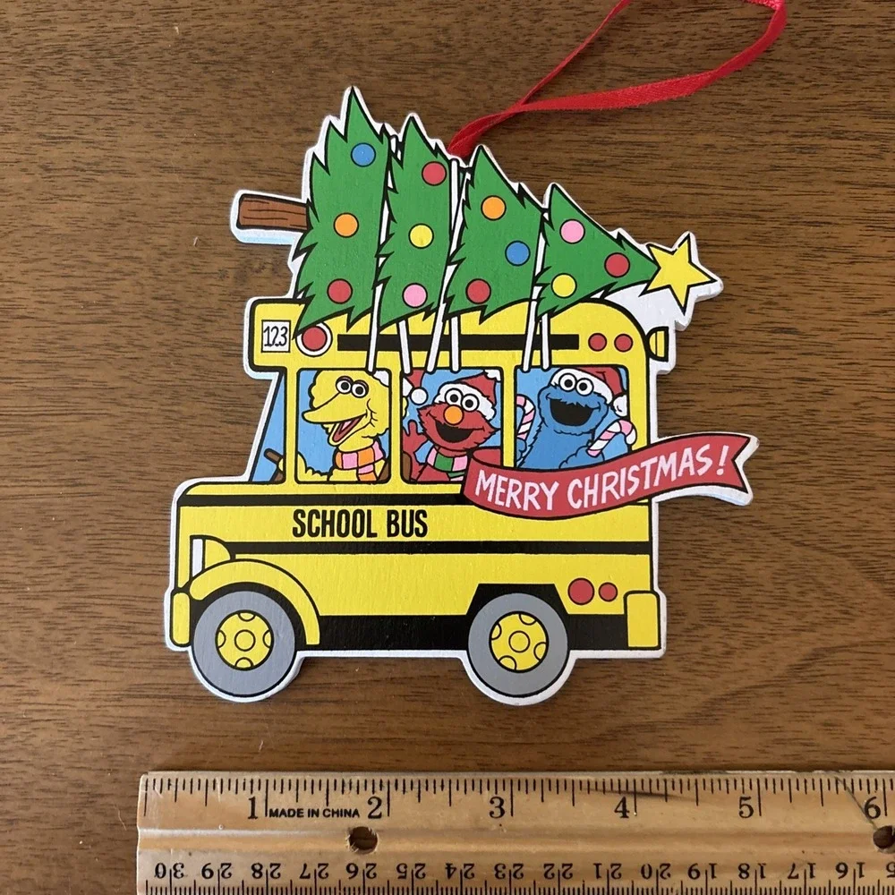 New Vintage 1993‎ Sesame Street Jim Henson Christmas Ornament - Sesame Street